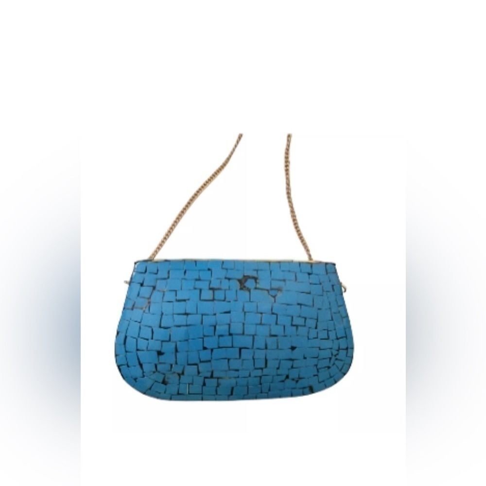BRAND NEW RAMLA MOSAIC HANDMADE BAG - Picture 4 of 6